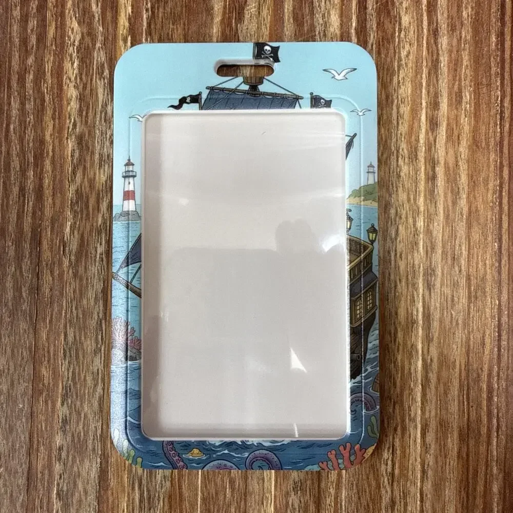 Pirate Snoopy Badge ID Holder